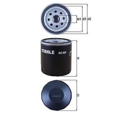 MAHLE OC 988 OIL FILTER FOR