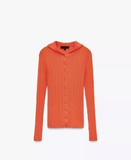 Zara women’s orange long