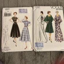 Vogue Patterns V1947 & V9000 Uncut Brand New!!