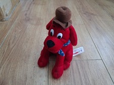 2003 Clifford The Big Red Dog 6" soft toy beanie Scholastic Vintage 