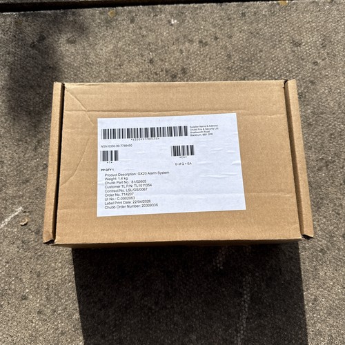 Gx20e hoyles chubb gemini - chubb,