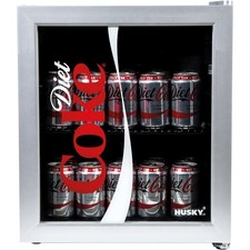 Husky HU0209 Diet Coke Drinks Cooler - Silver 34132