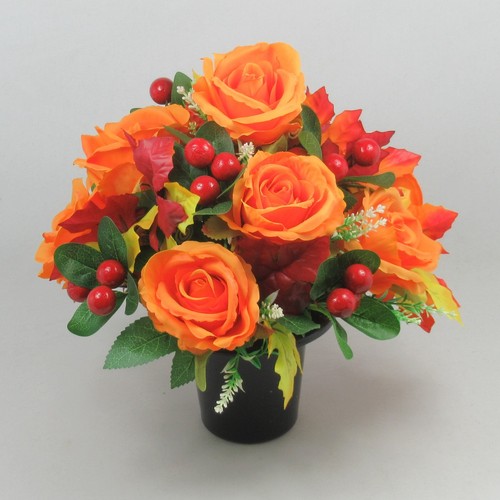 Autumn artificial flowers - autumn,