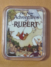 The New Adventures of Rupert - Rupert Bear - Silver Plated Ingot In Case
