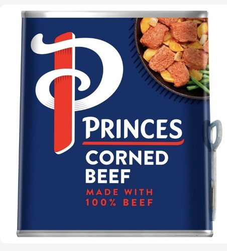 Princes corned beef tins x - princes,