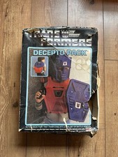 1984 VINTAGE TRANSFORMERS HG TOYS DECEPTO-PACK COSPLAY BATTLE ARMOUR VERY RARE