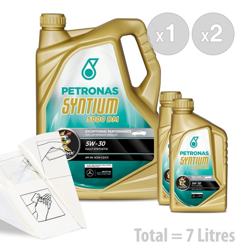 Car engine oil service - kit, /