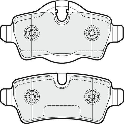 Brake pads set - jcw, gp