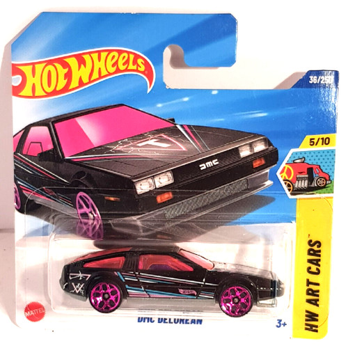 Hot wheels dmc - dmc, black