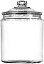 Anchor Hocking Glass Jar 2 Gallon Coffee Cookie Biscuit Container with Lid