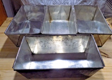 BREAD TINS Lot of FOUR Tins