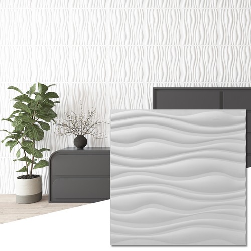 Art3d pvc wave - art3d,