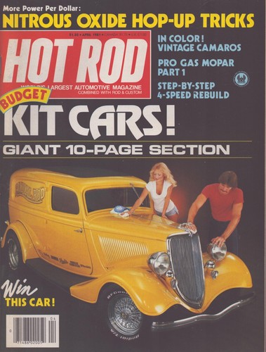 Hot rod magazine april 1981 - magazine,