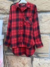 Ladies Red & Black Check