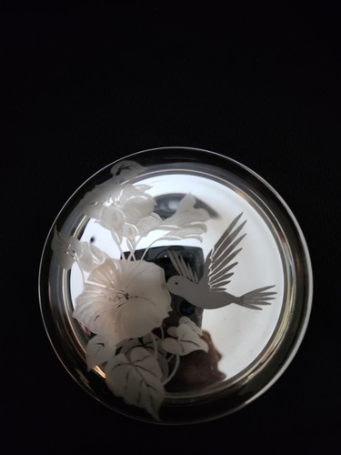 Glass printed circular - glass,
