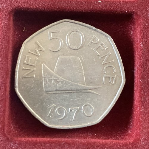 Guernsey 1970 50p - , ducal