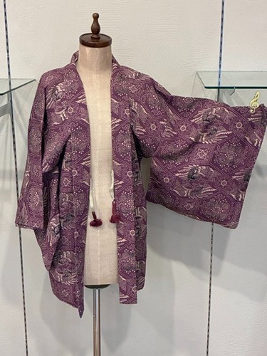 Vintage japanese silk haori - japanese,