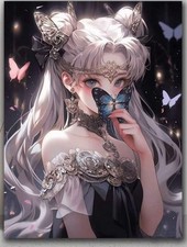 Pink Japanese Manga Girl 5D