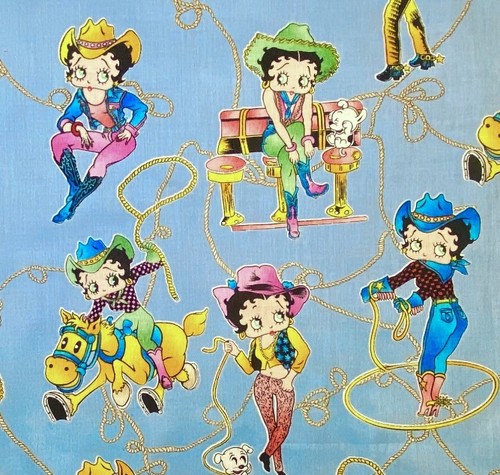 Vintage betty boop fabric - boop,