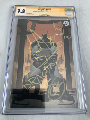 Absolute batman first print - 1,