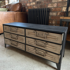 Industrial Metal 6 Drawer