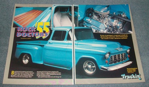 1955 chevy 3100 restomod - chevy,