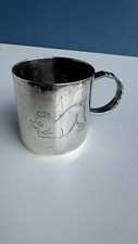 Mid-Century Silver Christening