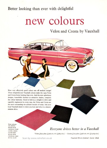 1958 vauxhall velox cresta - &,