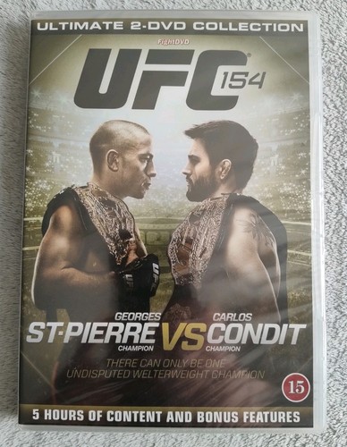 Ufc 154 dvd - new, and