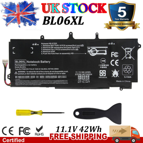 Bl06xl battery for - bl06xl, hp