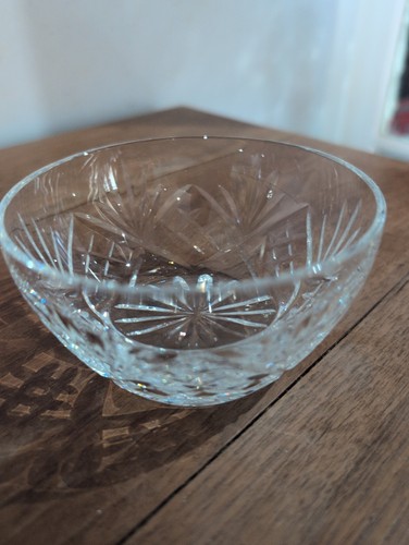 Small vintage crystal glass - vintage,