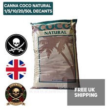 CANNA COCO NATURAL 1/5/10/20/50L Decanted Coco Coir Hydroponics Growing Media