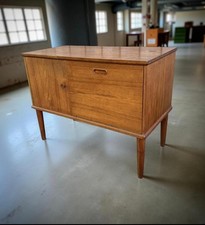 Johannes Andersen Teak mid century mini small Sideboard Media Cabinet