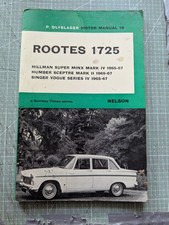 Hillman Super Minx MK4, Humber