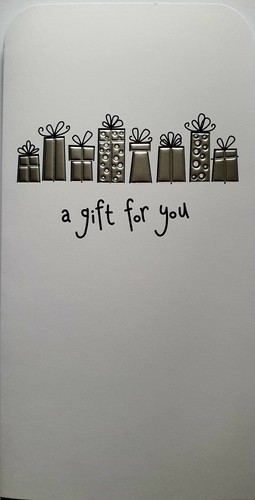 Gift voucher card - money, wallet