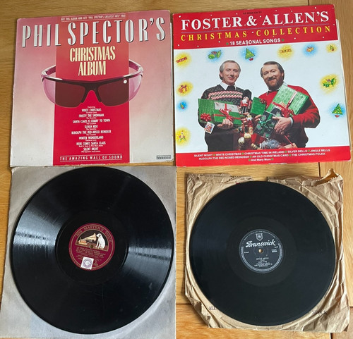 Christmas records vinyl - lp, /