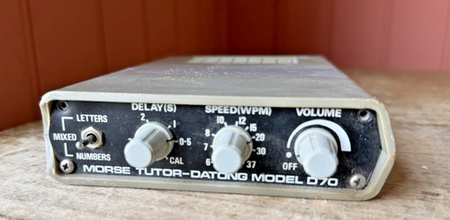 Morse tutor datong model - tutor,