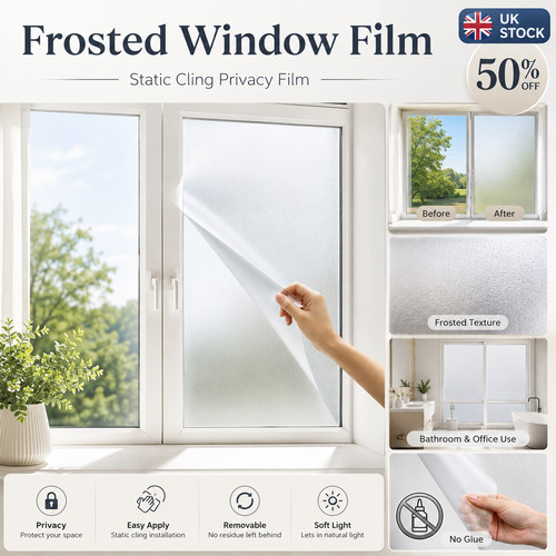 Frosted window film privacy - film,