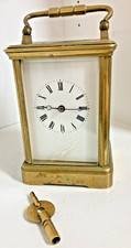 VINTAGE CARRIAGE CLOCK 2 With Key