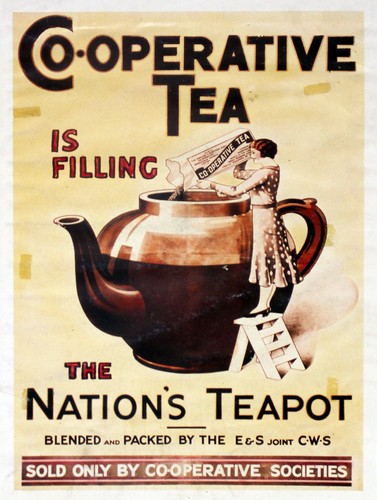 Operative tea retro metal - tea,,