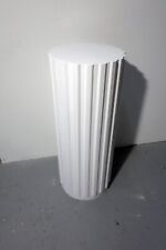 FLUTED COLUMN  750mm x 300mm diameter. Plinth Exhibition Retail Home Wedding