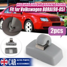 2x SUN VISOR BRACKET CLIP FOR