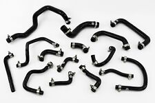 Silicone Ancillary Coolant & Breather Hoses fit Toyota MR2 MK2 NA Rev1-2 Black