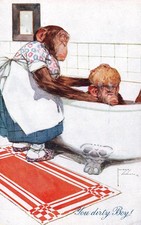 CHIMP MOM BATHES SON On Cute