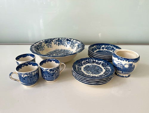 Palissy avon scenes blue - scenes,