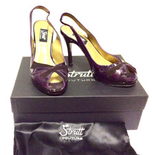 STRUTT COUTURE PURPLE LEATHER