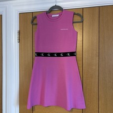 Calvin Klein Girls Pink Dress