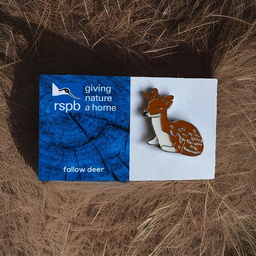 Rspb pin badge - rspb-pin, deer