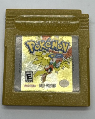 Pokémon gold version gameboy - pokémon,