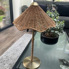 Wicker habitat norah table - wicker,
